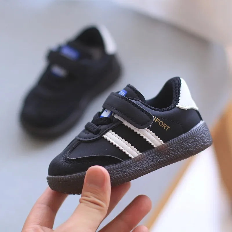 Little Trendsetters Retro Originals Velcro Trainers