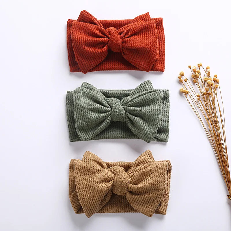 Waffle Bow Headbands