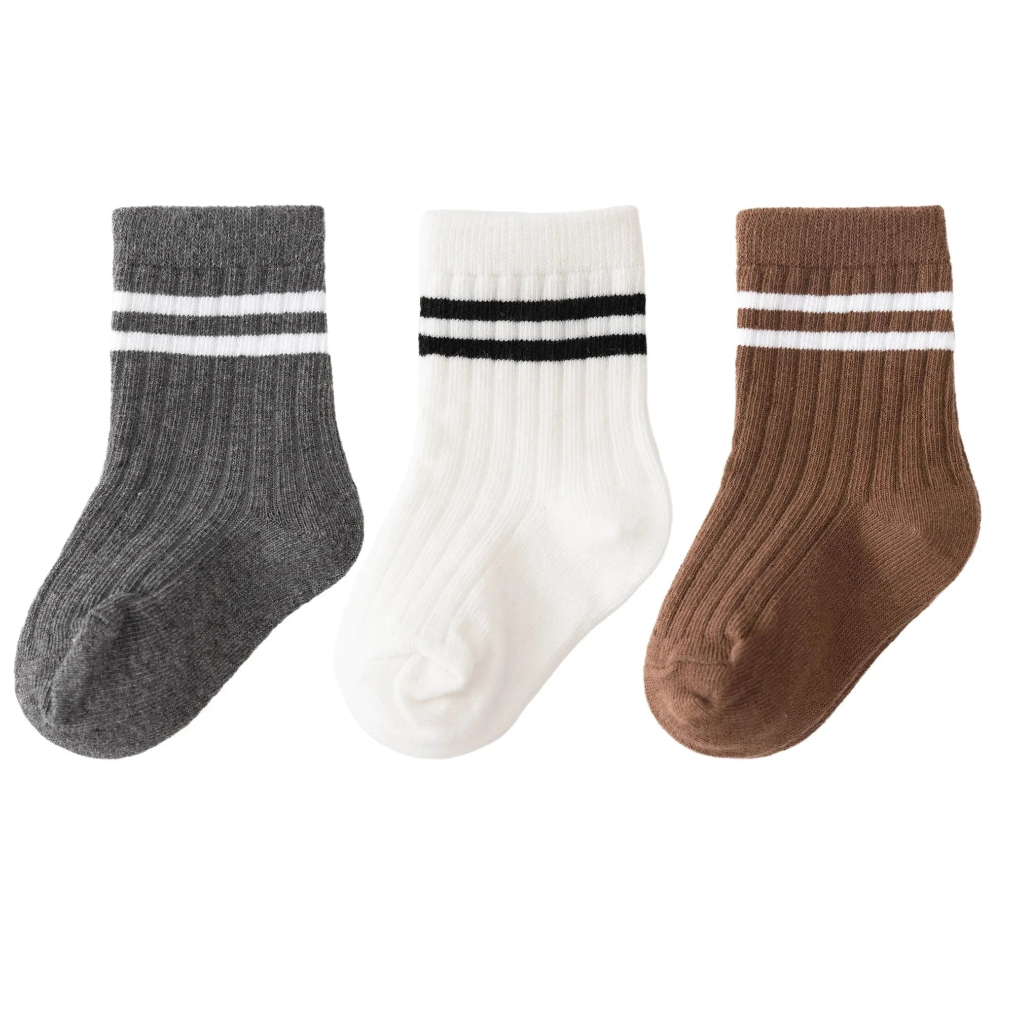 Sporty Stripe Socks (3 Pairs)