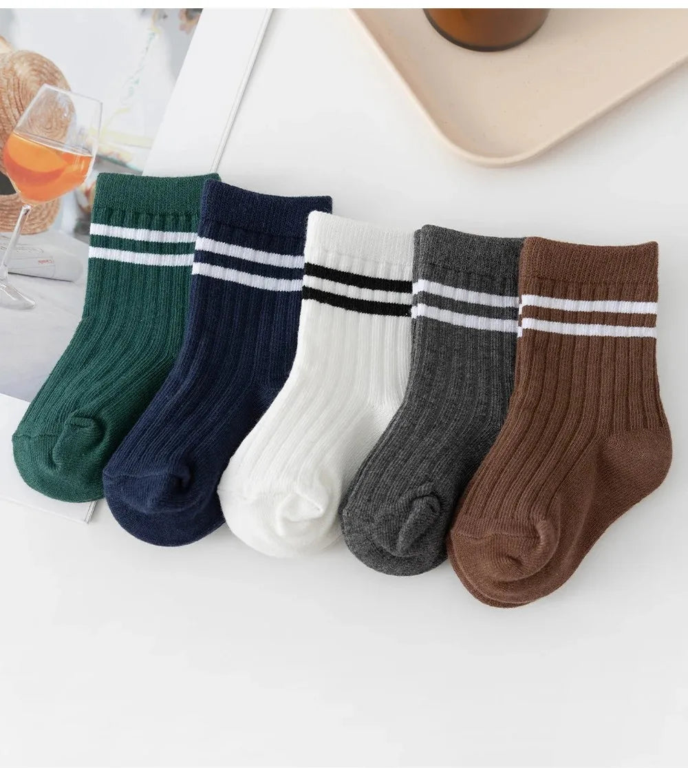 Sporty Stripe Socks (3 Pairs)