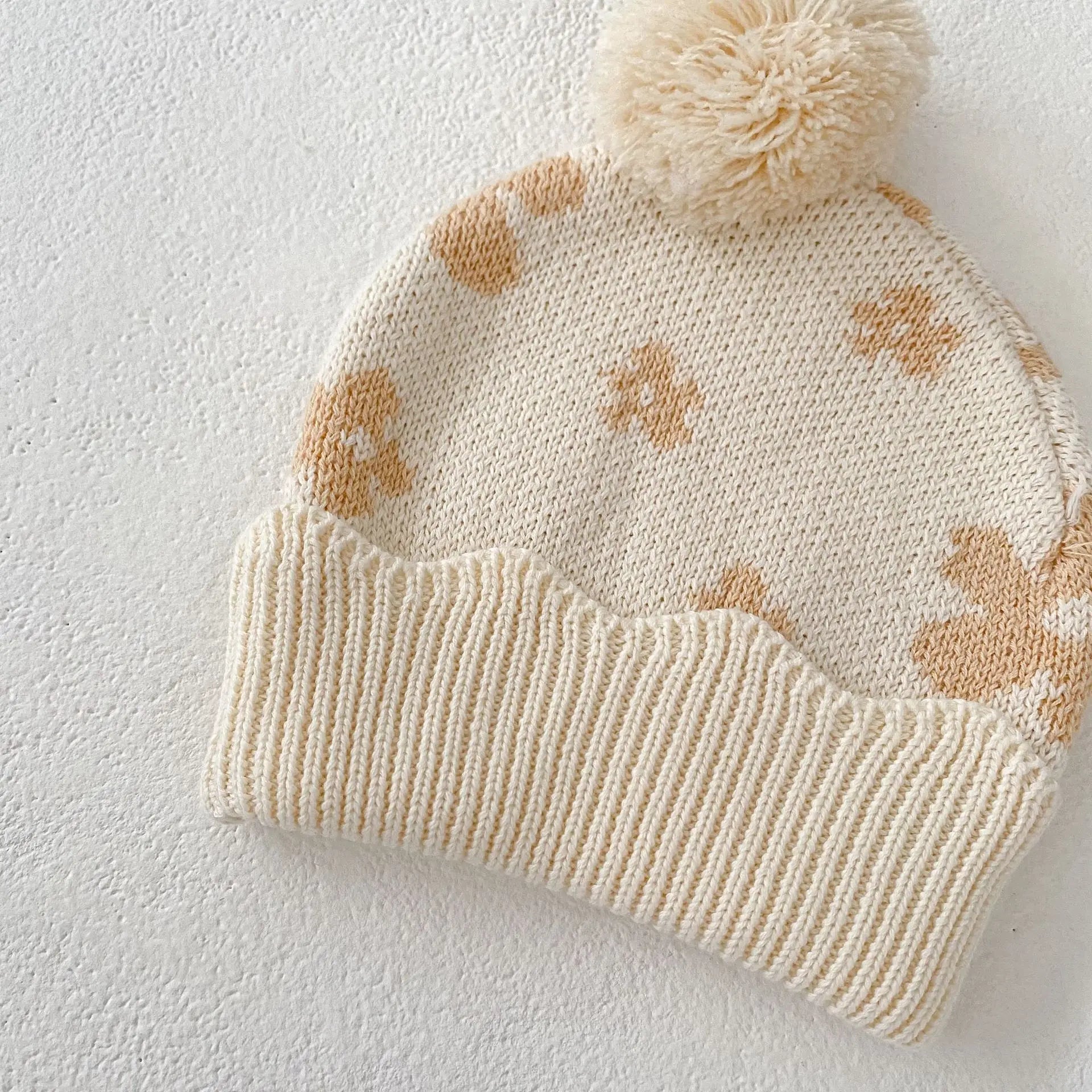 Neutral Floral 4-piece Knit Set