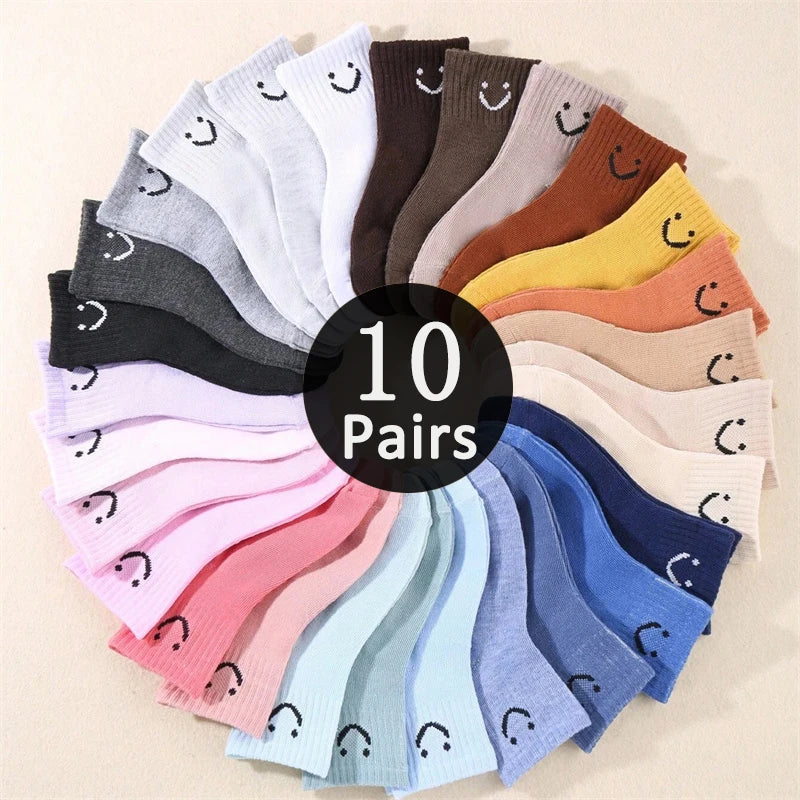 Smiley Faces Socks (10 Pairs)