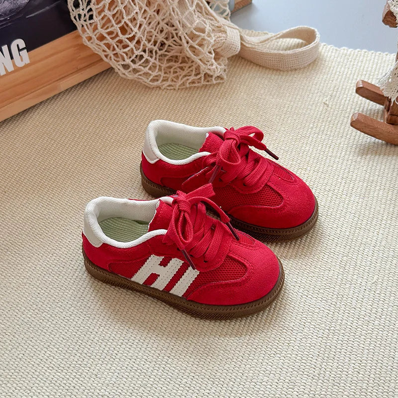 Retro Originals ColourBlock Suede Velcro Trainers