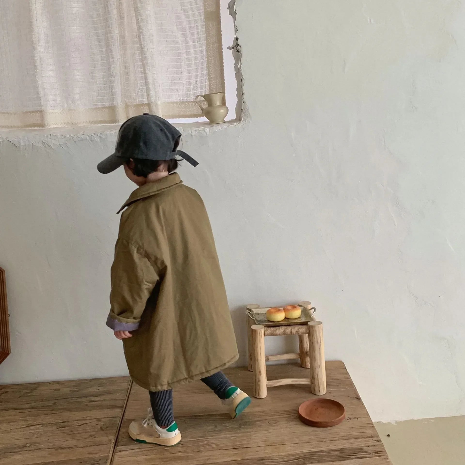 Long Cotton Padded Parka