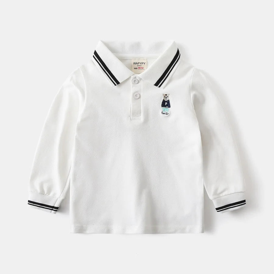 Smart Long Sleeve Polo Shirt