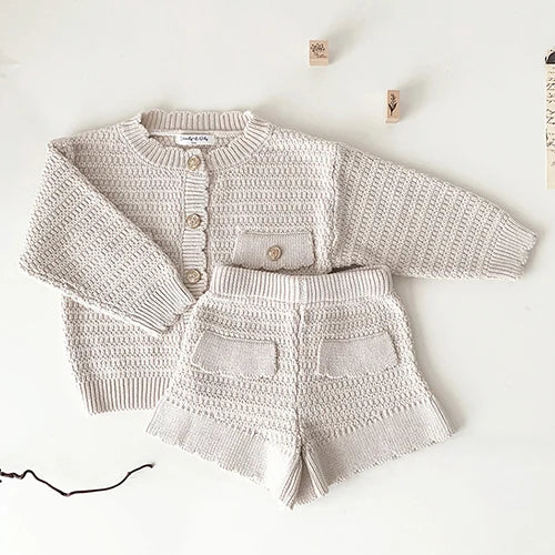 Vintage Buckingham Knit Set