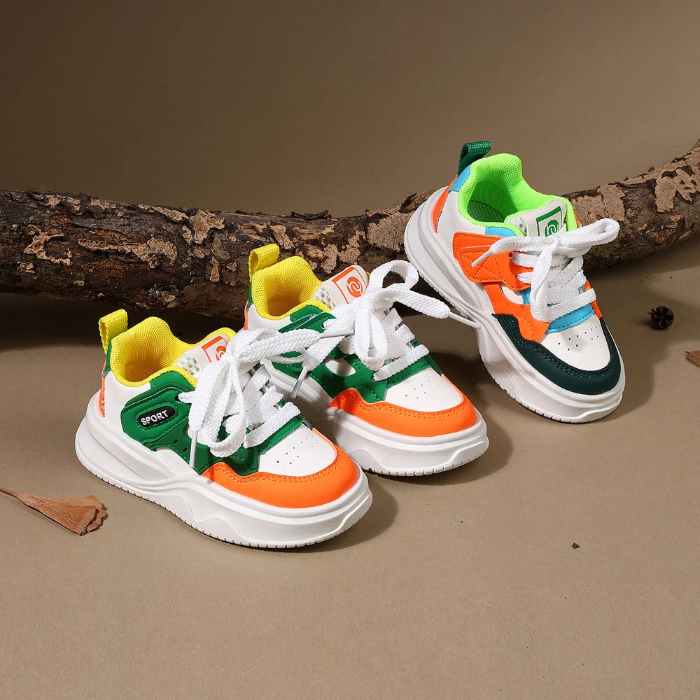 Little Trendsetters Fresh ColourBlock Trainers