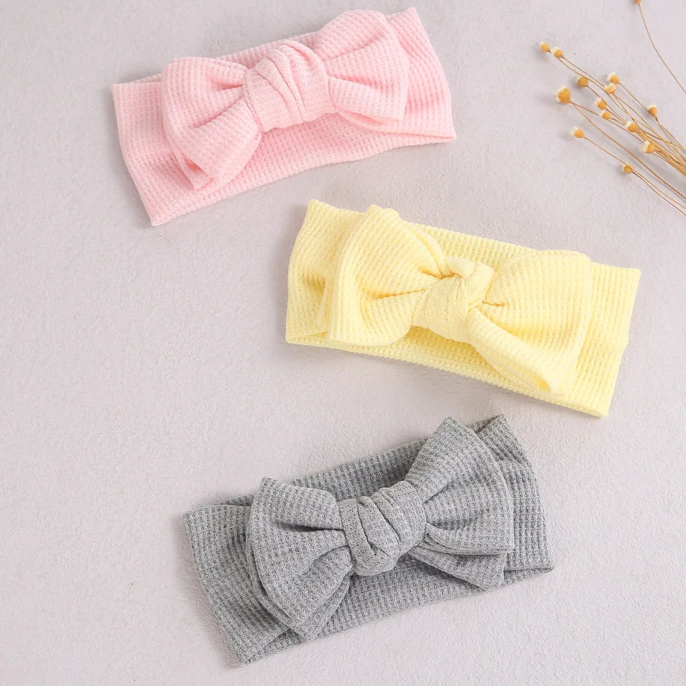Waffle Bow Headbands