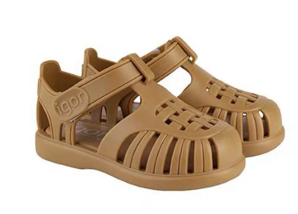 Velcro Gladiator Style Jelly Sandal