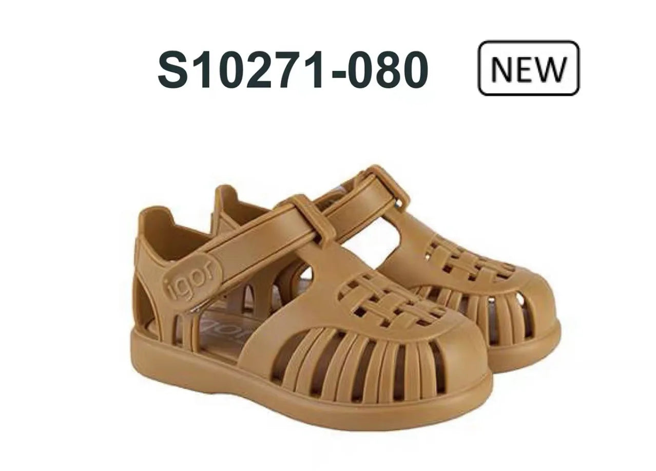 Little Trendsetters Velcro Gladiator Style Jelly Sandal