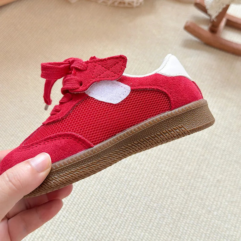 Retro Originals ColourBlock Suede Velcro Trainers