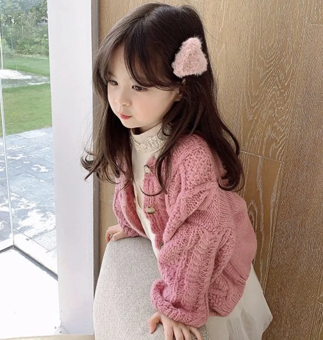 Treasure Weaved Pattern Knitted Cardigan