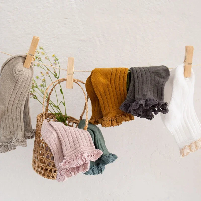 Frill Top Socks
