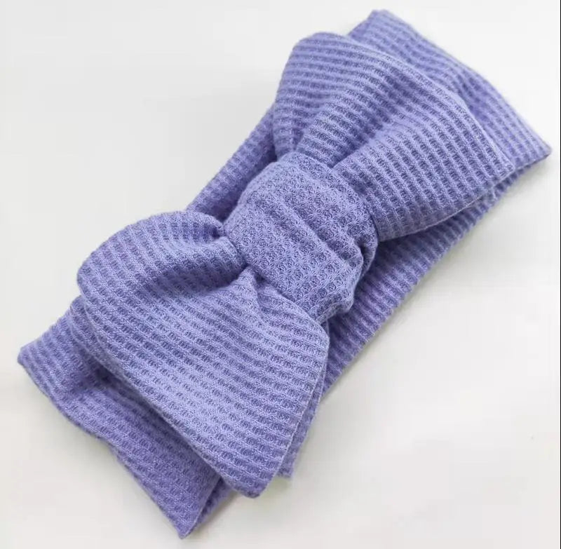 Waffle Bow Headbands