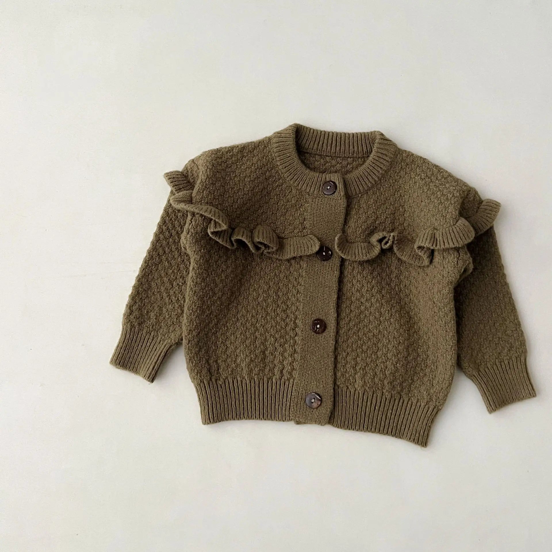 Autumn Knit Cardigan and Trouser Set