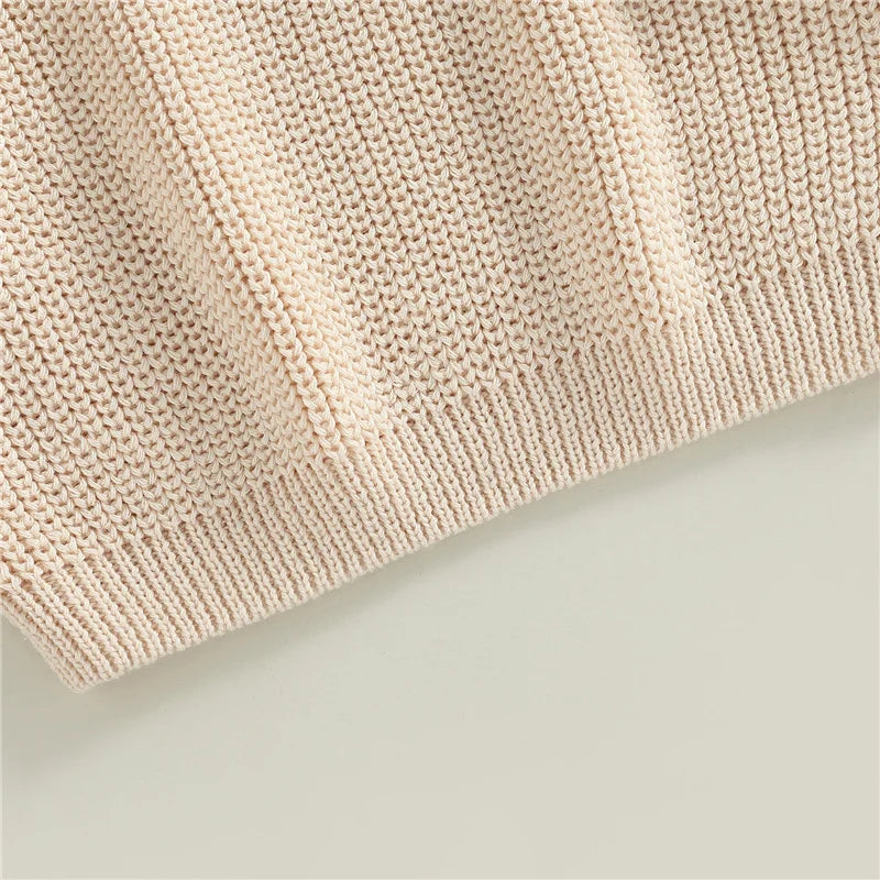 Knitted Long Sleeve Winter Sweater