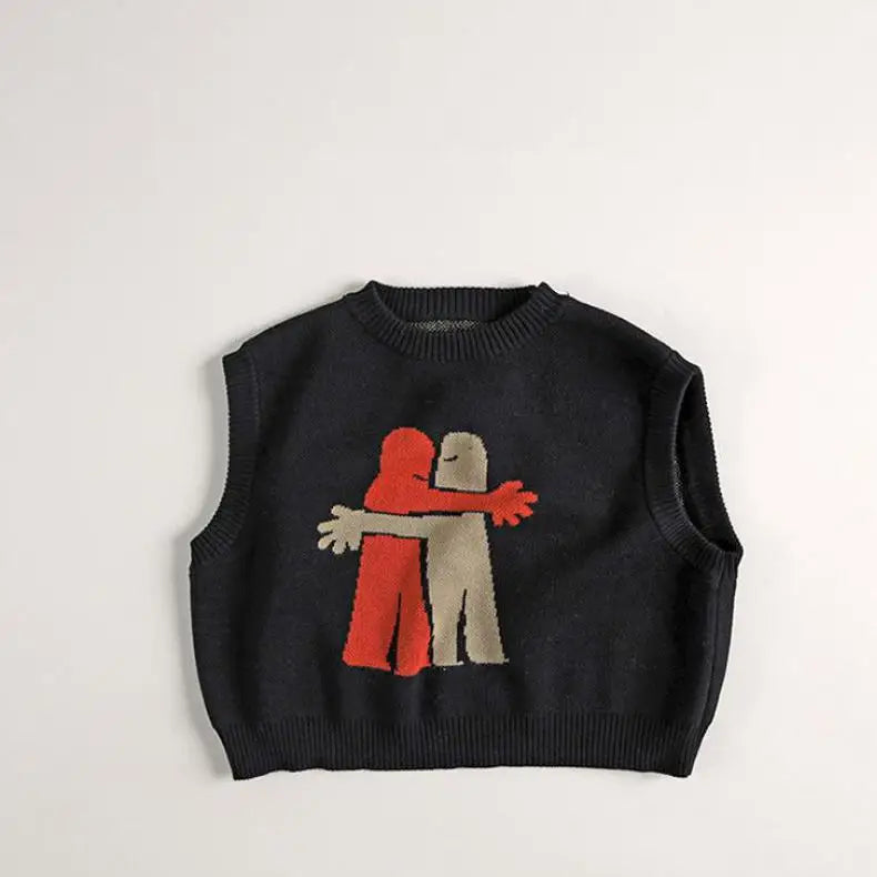 Funky Vintage Knit Vest