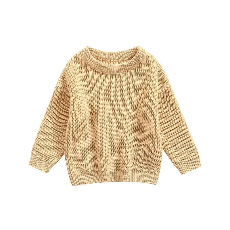 Knitted Long Sleeve Winter Sweater