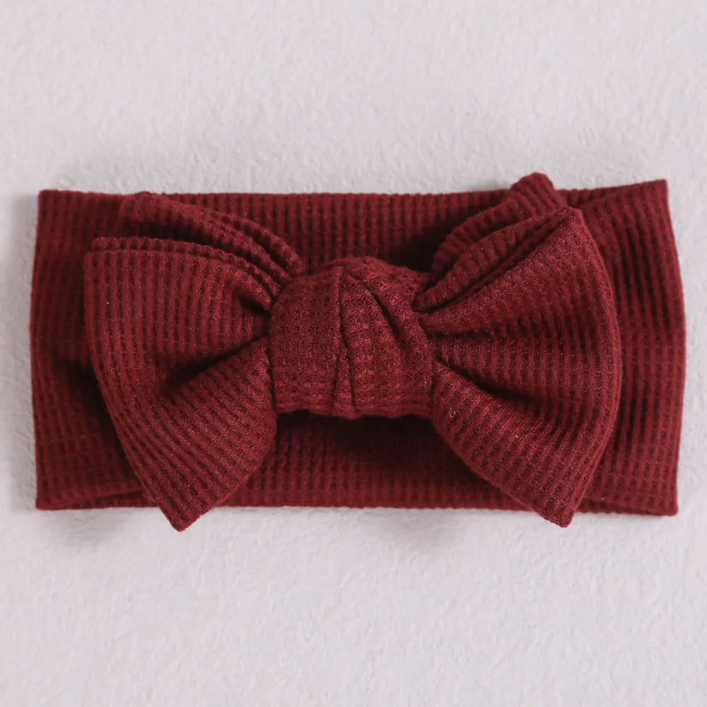 Waffle Bow Headbands