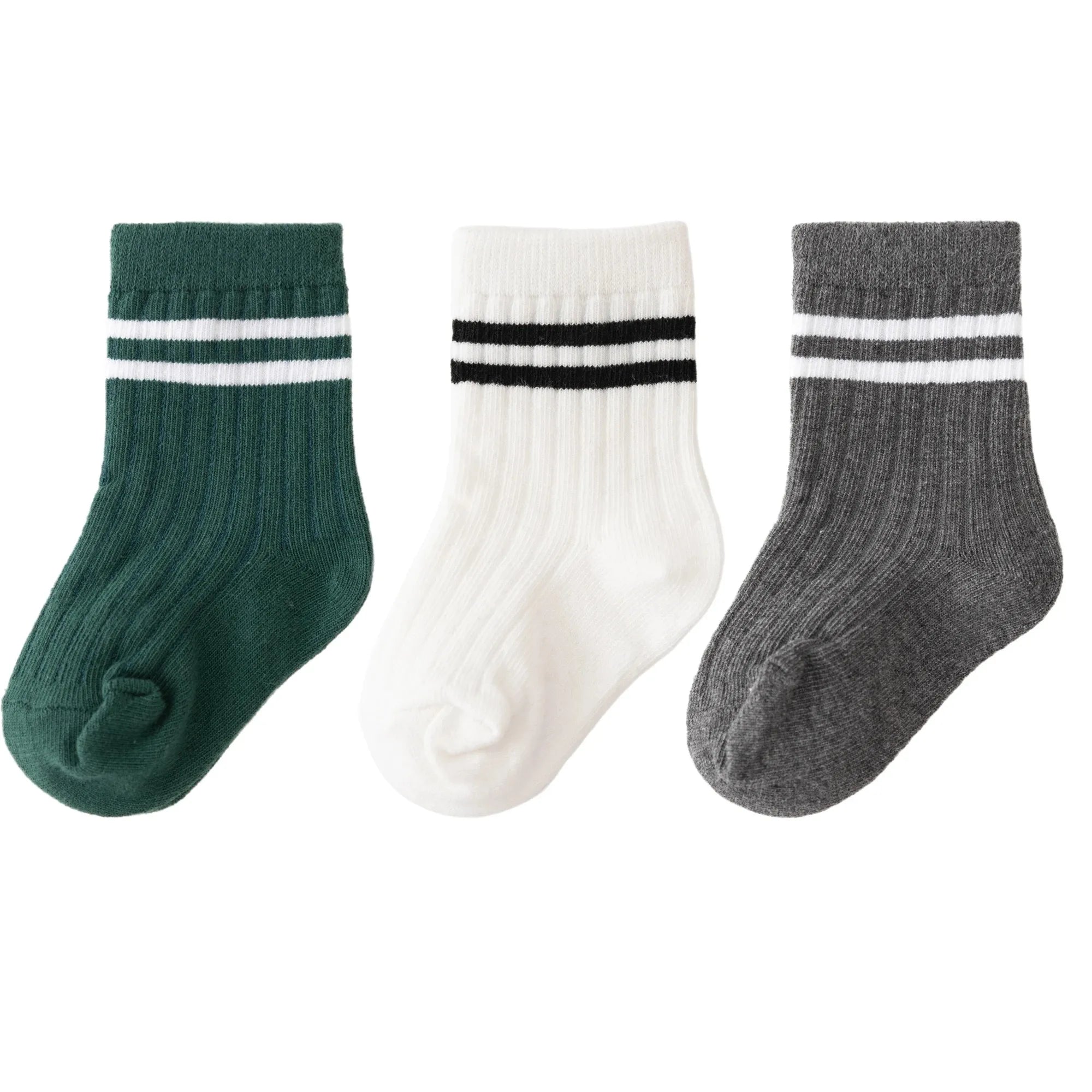 Sporty Stripe Socks (3 Pairs)