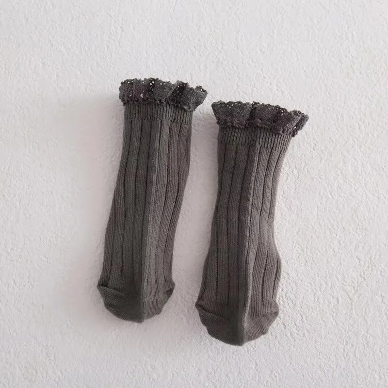 Frill Top Socks