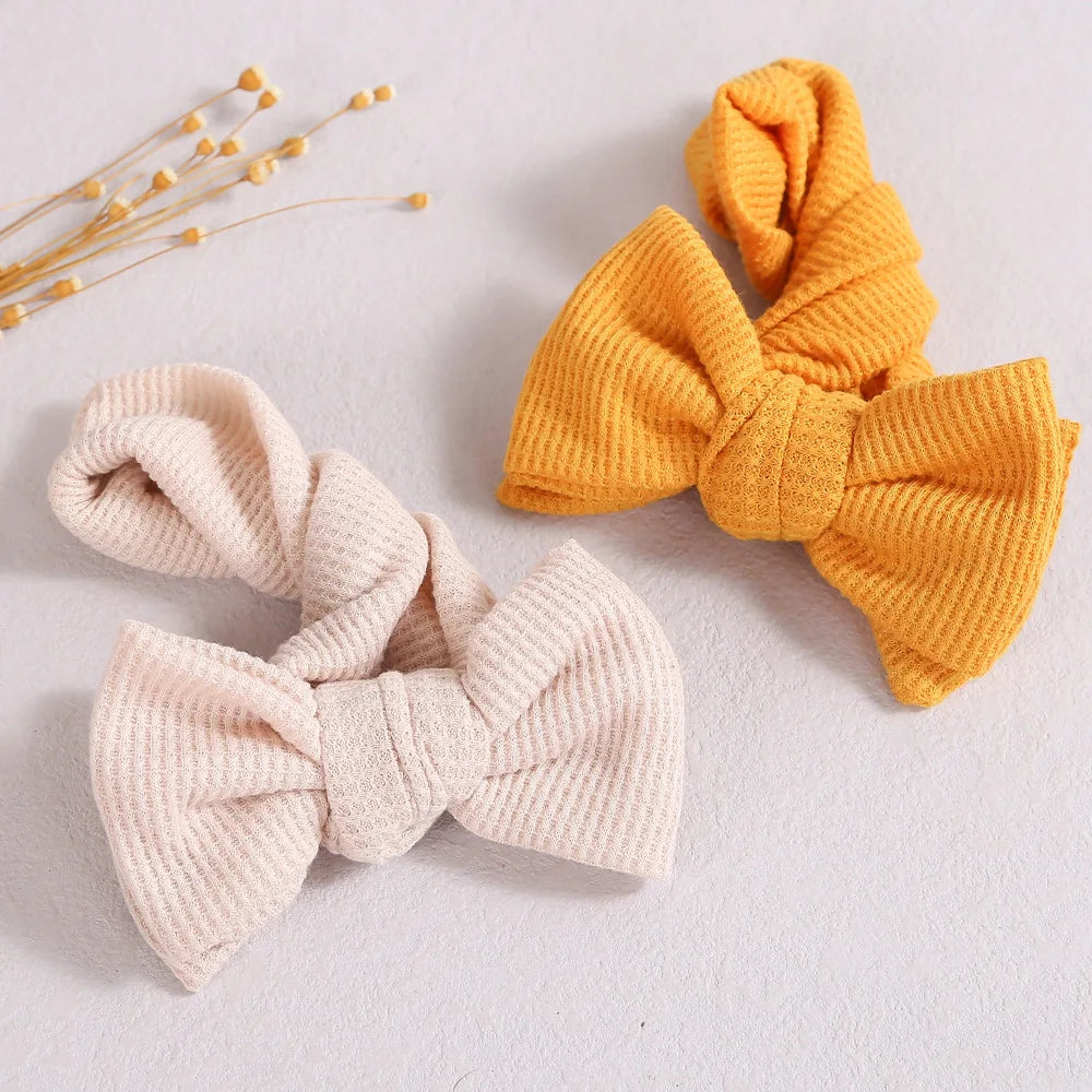 Waffle Bow Headbands