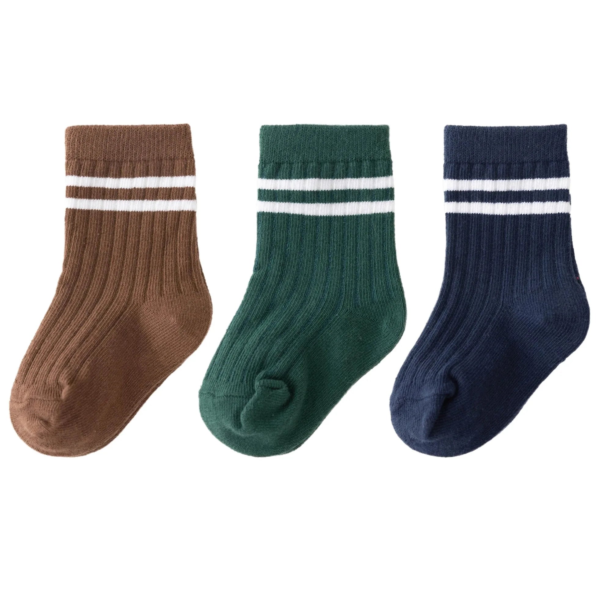 Sporty Stripe Socks (3 Pairs)