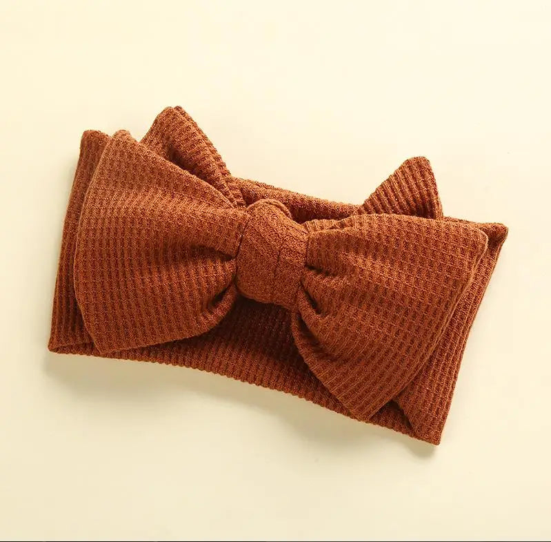 Waffle Bow Headbands