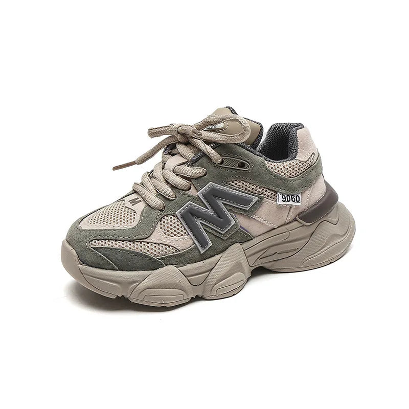 Retro 1980 Velcro Running Trainers