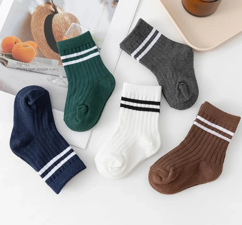 Sporty Stripe Socks (3 Pairs)