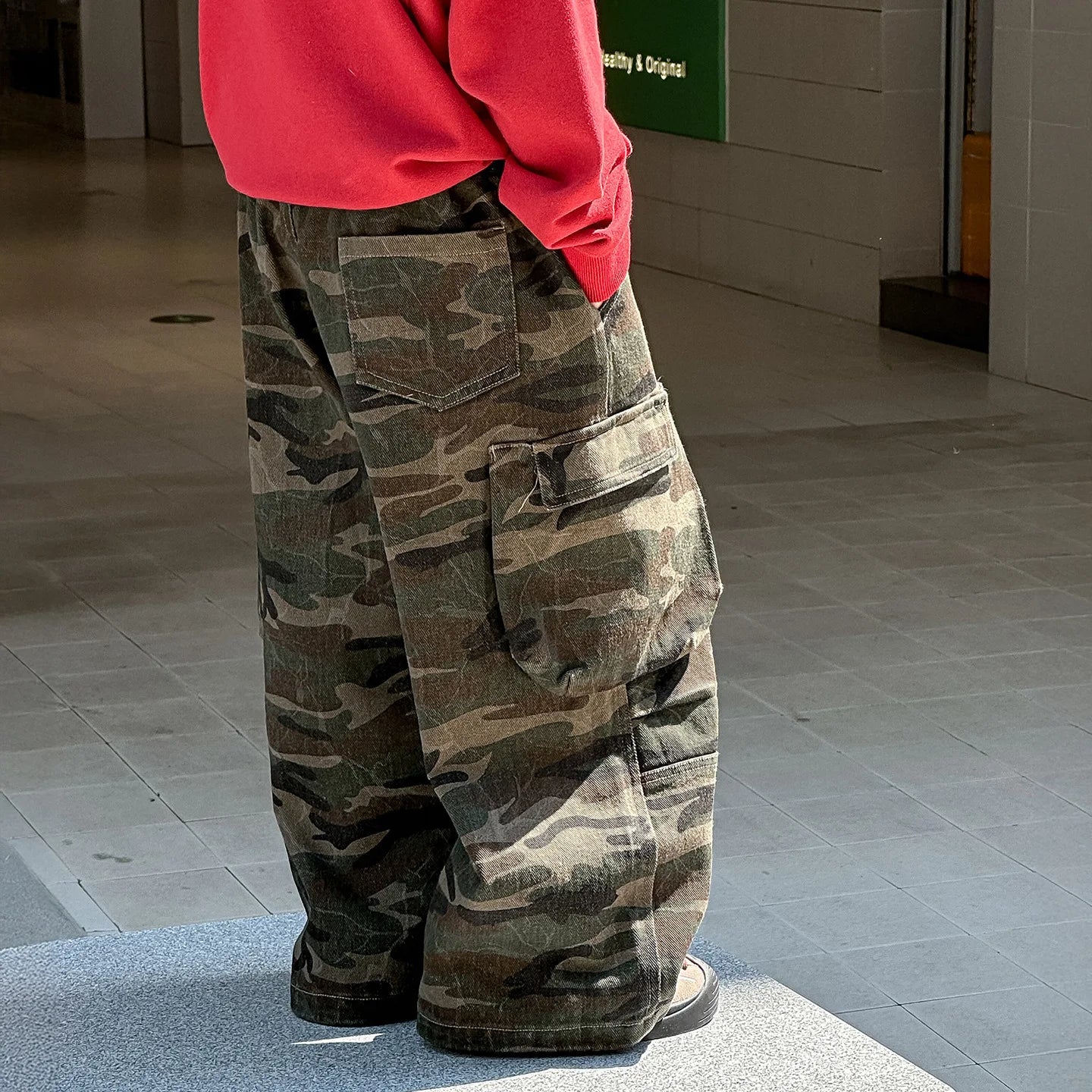 Army Camouflage Cargo Trousers