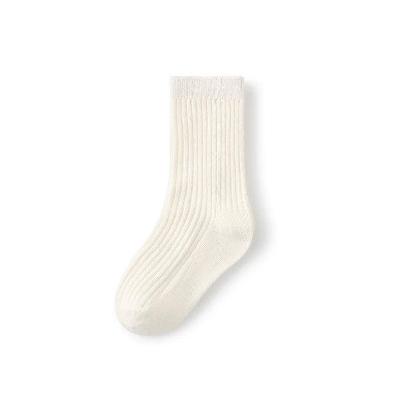 Casual Ribbed Coloured Socks