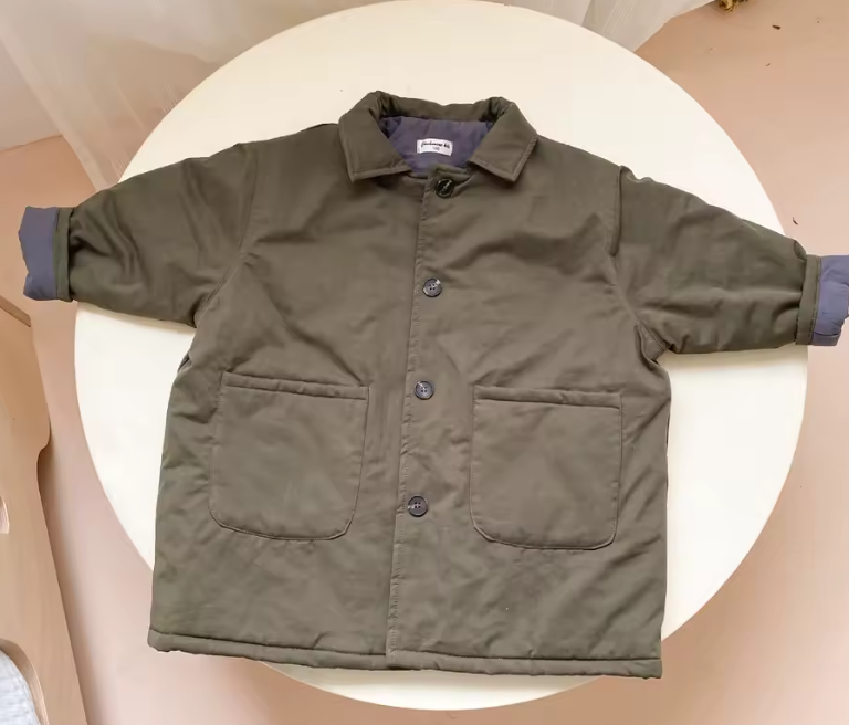 Long Cotton Padded Parka