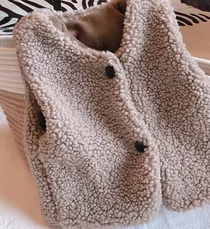 Teddy Fleece Gilet
