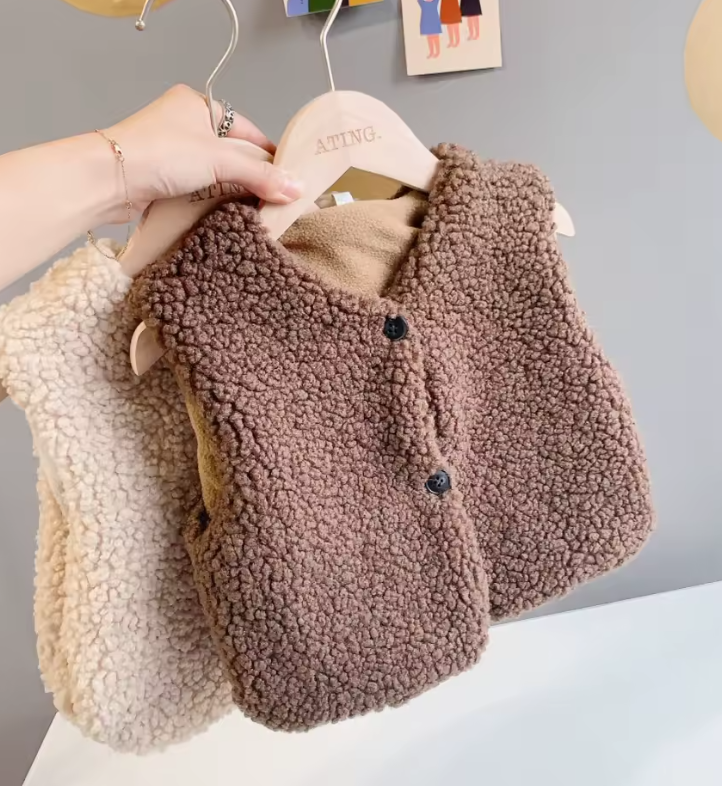 Teddy Fleece Gilet