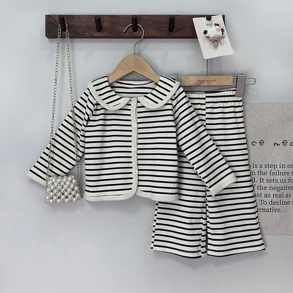 Parisian Stripes Lounge Set