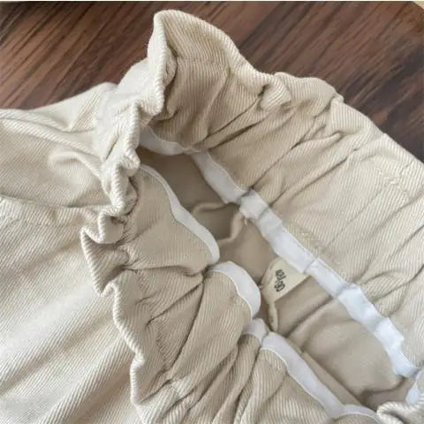 Embroidered Cotton Trousers