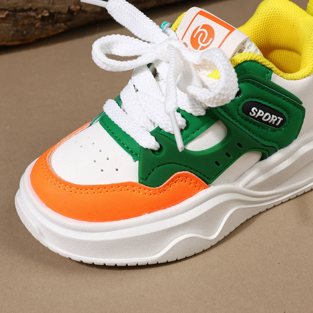 Little Trendsetters Fresh ColourBlock Trainers