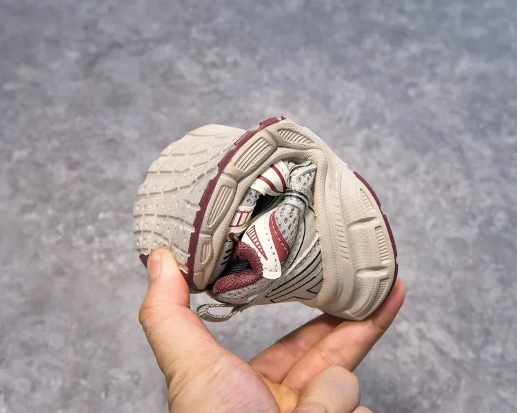 Little Trendsetters Running Cloud Walk Velcro Trainers