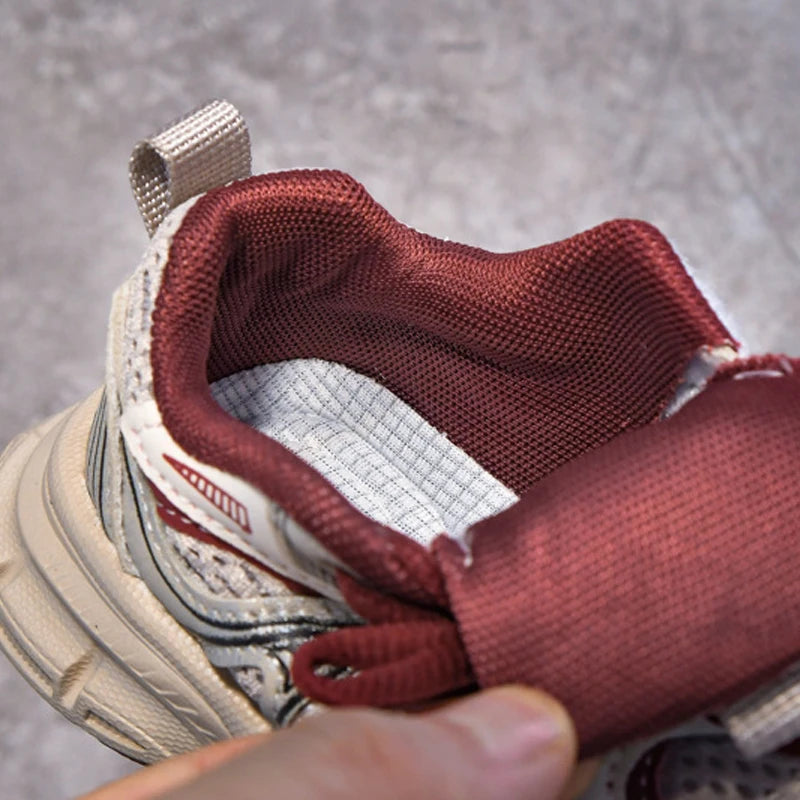 Little Trendsetters Running Cloud Walk Velcro Trainers