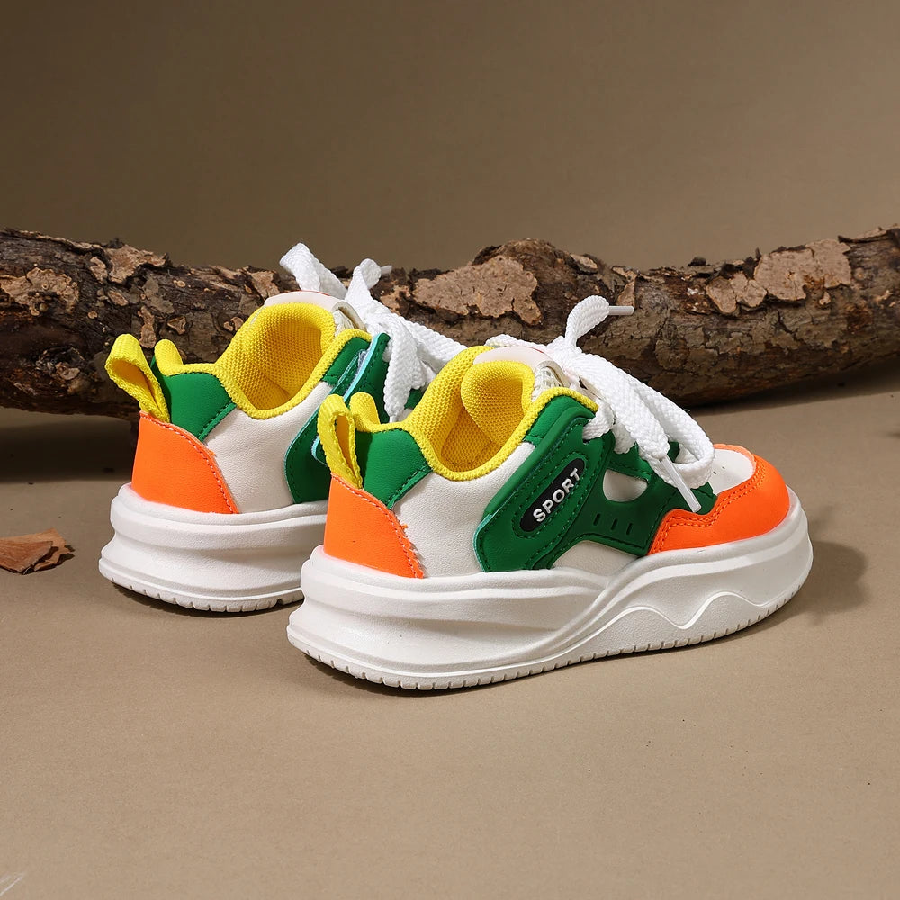 Little Trendsetters Fresh ColourBlock Trainers