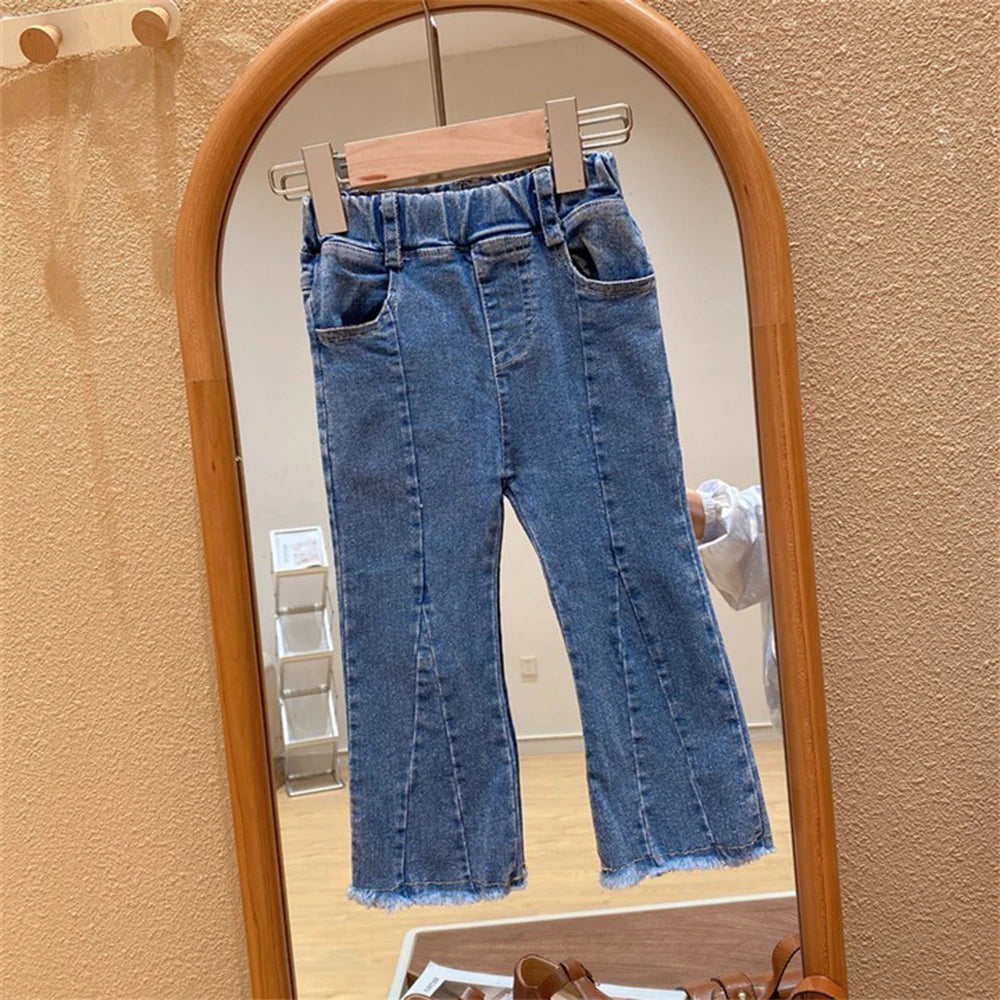 Teddy Blouse & Denim Set