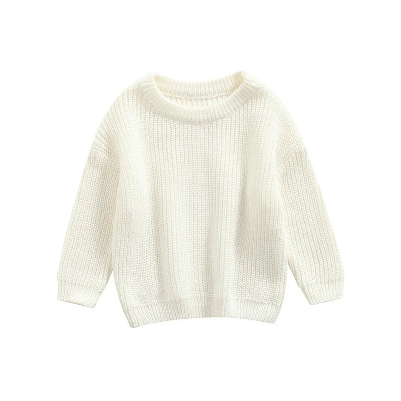 Knitted Long Sleeve Winter Sweater