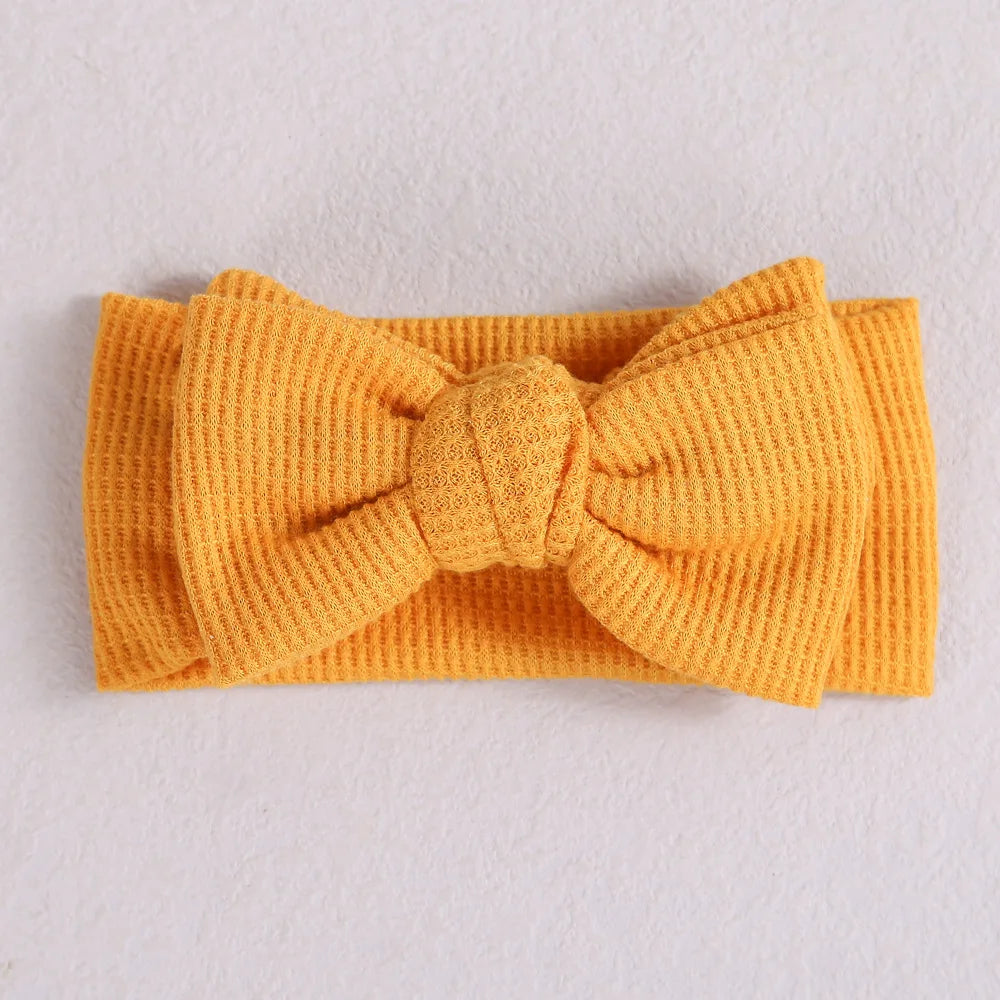 Waffle Bow Headbands