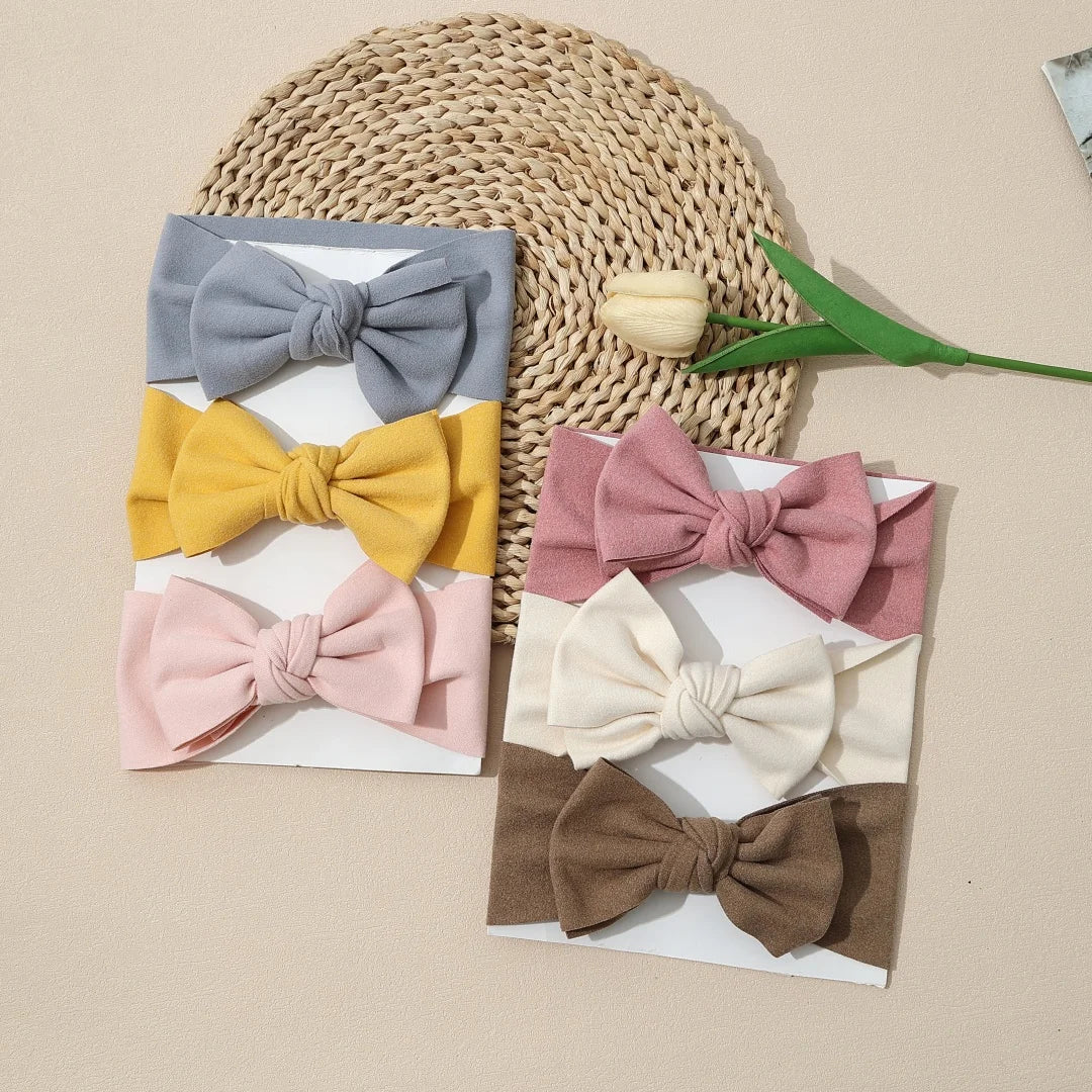 Nylon Bow Headbands