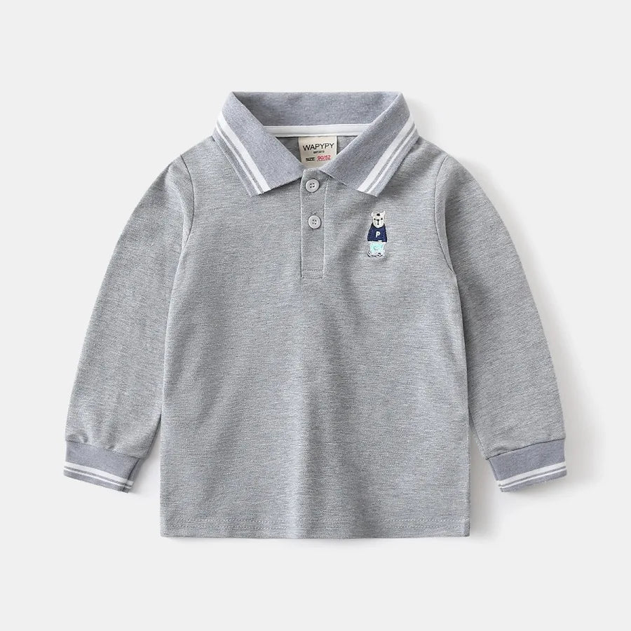 Smart Long Sleeve Polo Shirt