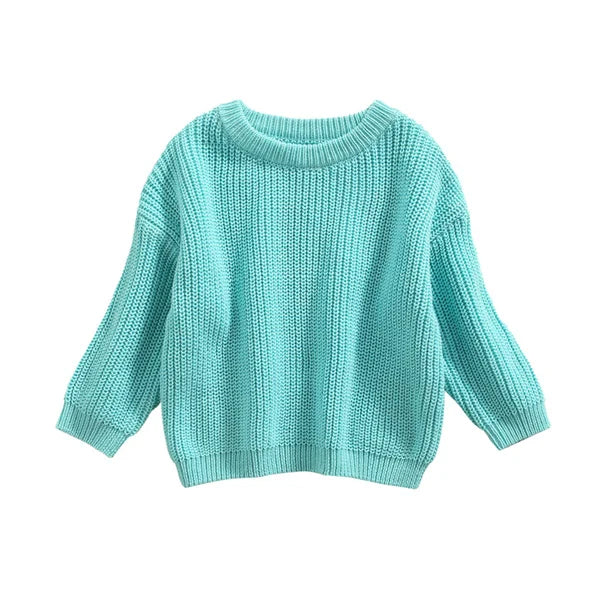Knitted Long Sleeve Winter Sweater