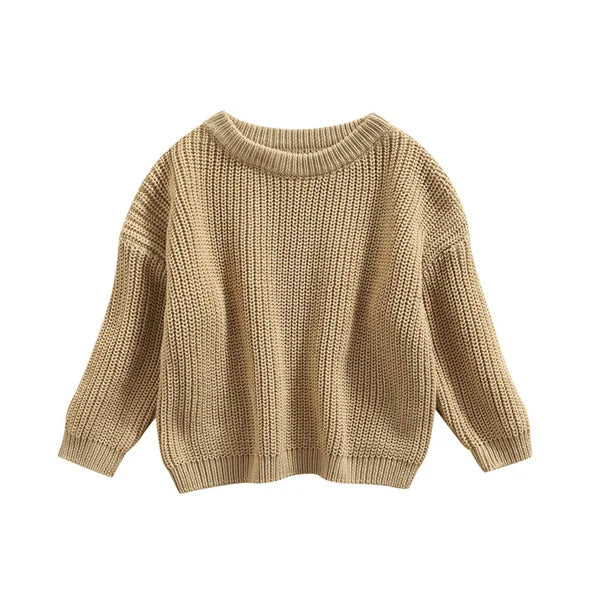 Knitted Long Sleeve Winter Sweater