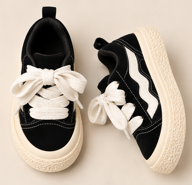 THE RETRO WAVE CHUNKY TRAINERS