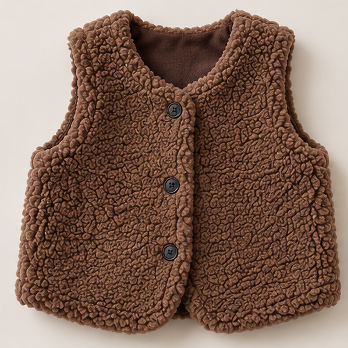 THE TEDDY FLEECE GILET